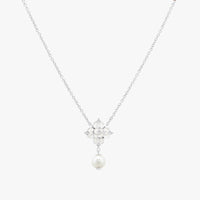 Blessings Pearl Necklace with Mother of Pearl (14K Gold) - Carrie K.