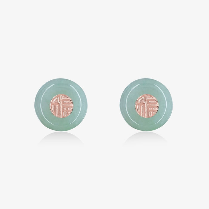 Fu Ear Studs (14K Gold) - Carrie K.