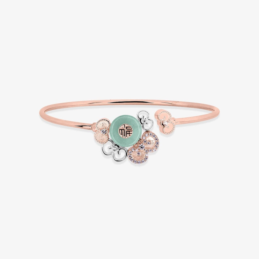 Fu Twisty Bangle (14K Gold) - Carrie K. 
