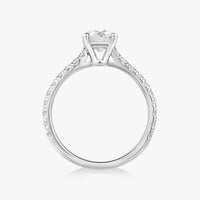 4 Pronged Pave Ring - Carrie K.