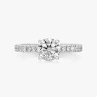 4 Pronged Pave Ring - Carrie K.