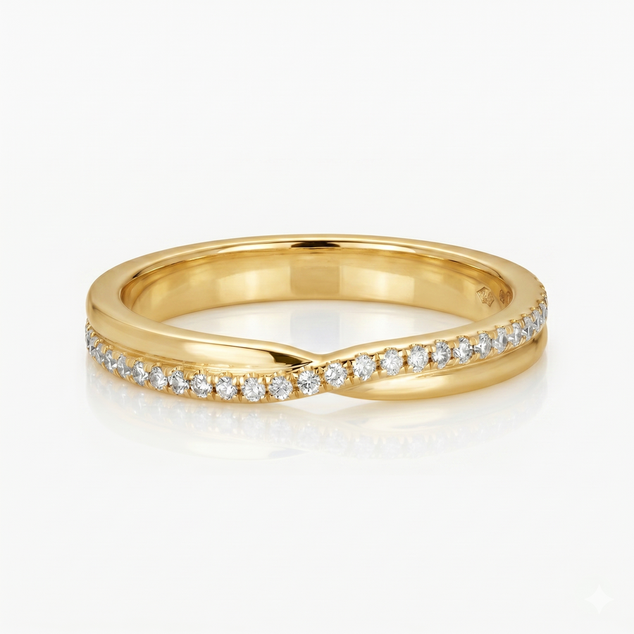 Infinity Diamond Ring