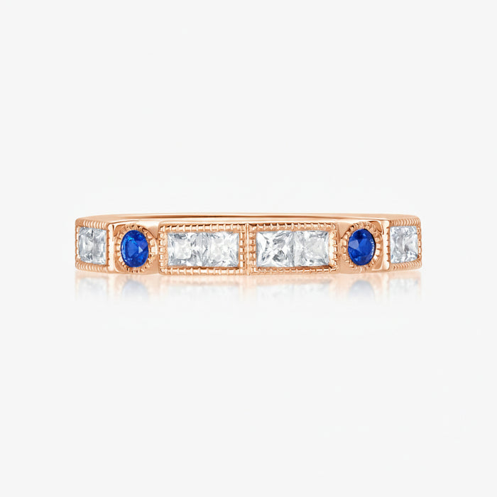 Milgrain Morse Ring - 3.00mm - Carrie K.