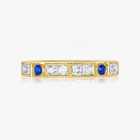 Milgrain Morse Ring - 3.00mm - Carrie K.