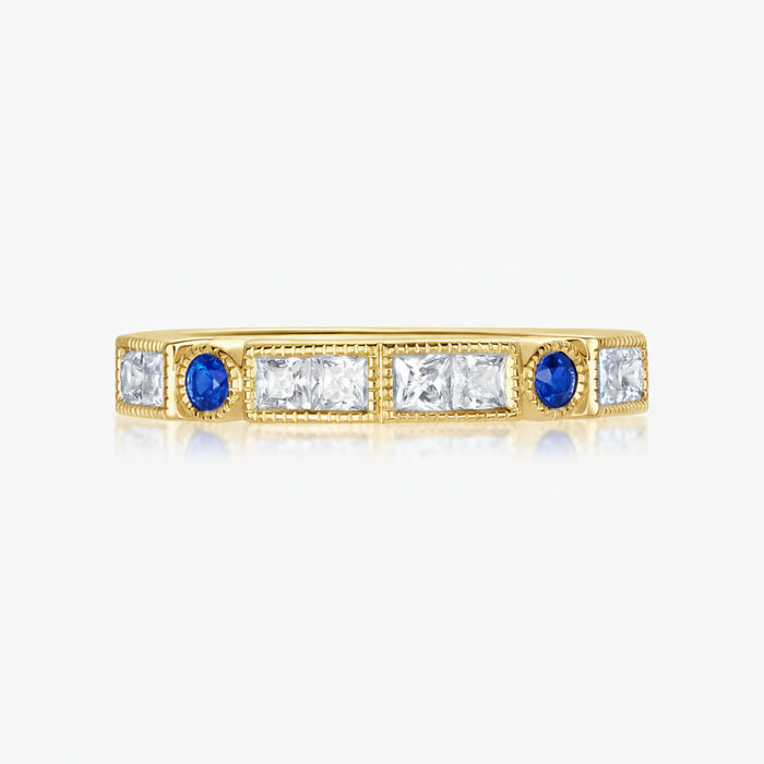 Milgrain Morse Ring - 3.00mm - Carrie K.