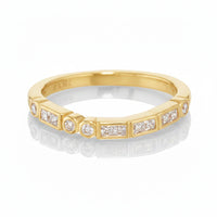 Morse Bezel Nesting Ring - Carrie K.
