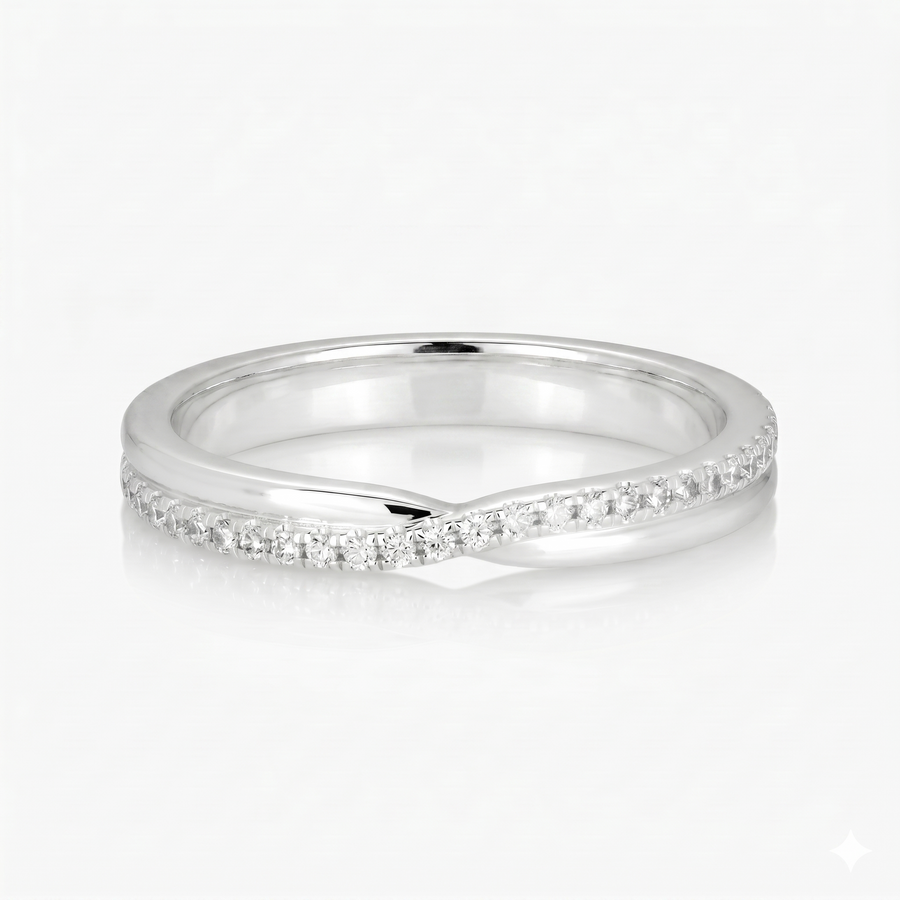 Infinity Diamond Ring