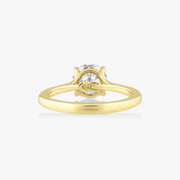 Hercules Knot Ring With Tapered Pave Band - Carrie K.