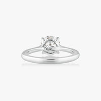 Hercules Knot Ring With Tapered Pave Band - Carrie K.