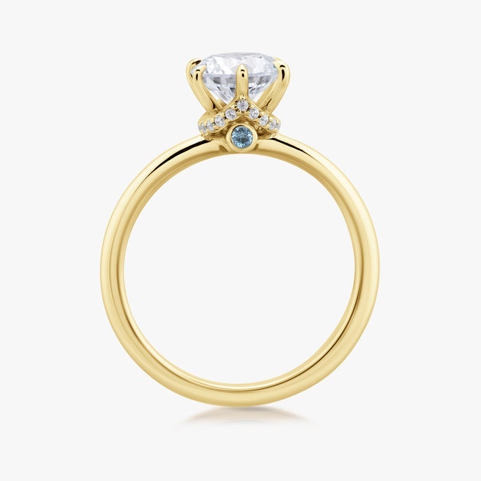 Home Little Secret Ring With Straight Band - Carrie K.