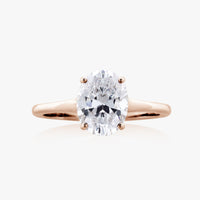 Infinite Heart Ring With Straight Band - Carrie K.