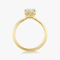 Infinite Heart Ring With Straight Band - Carrie K.
