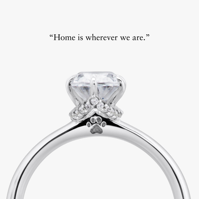 Home Ring With Straight Band - Carrie K.