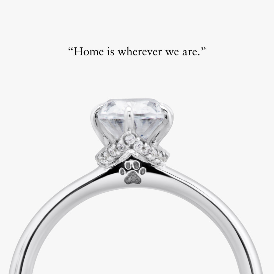 Home Ring With Straight Band - Carrie K.