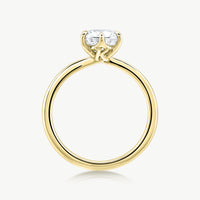 The Love Letter Ring With Tapered Band - Carrie K.