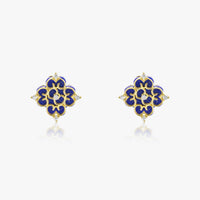 Blessings Mini Lapis Lazuli Studs - Carrie K.