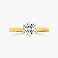 Morse Pinnacle Ring With Tapered Band - Carrie K.