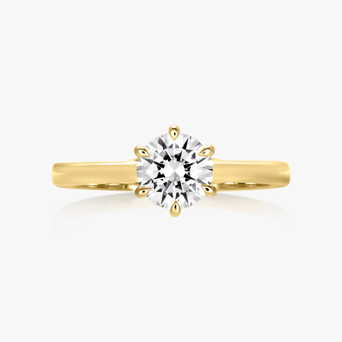 Morse Pinnacle Ring With Tapered Band - Carrie K.
