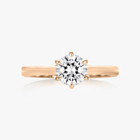 Morse Pinnacle Ring With Tapered Band - Carrie K.