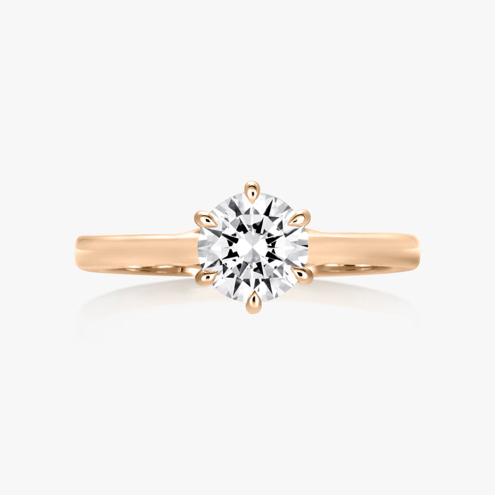 Morse Pinnacle Ring With Tapered Band - Carrie K.