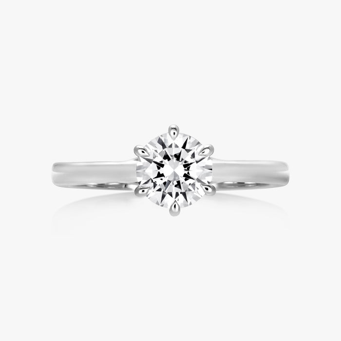 Morse Pinnacle Ring With Tapered Band - Carrie K.