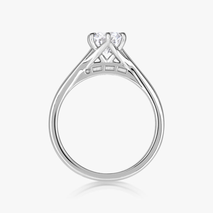 Morse Pinnacle Ring With Tapered Band - Carrie K.