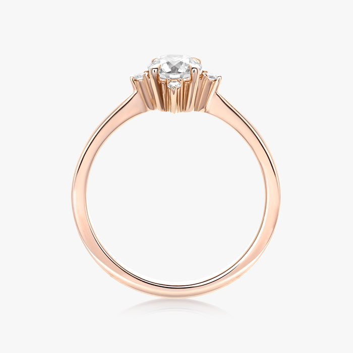 0.52ct Lab-Grown Diamond North Star Ring - Carrie K.