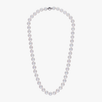 Semi Round Akoya Pearl Necklace - Carrie K.