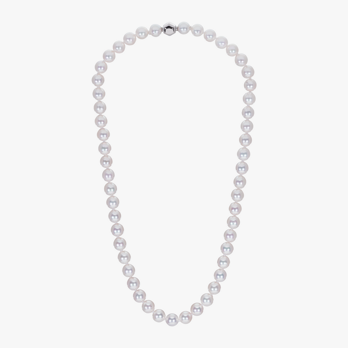 Semi Round Akoya Pearl Necklace - Carrie K.