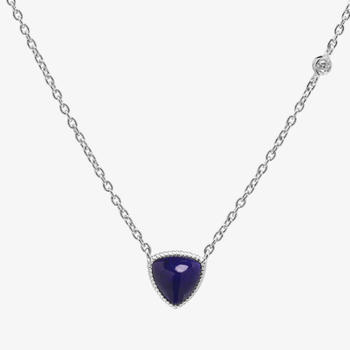 Trilliant Cabochon Necklace - Carrie K. 