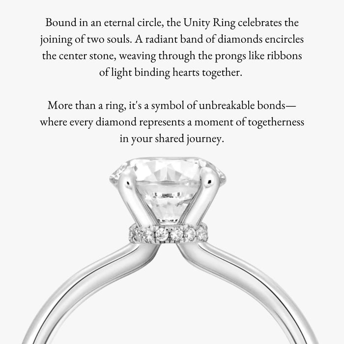 Unity Ring With Straight Band - Carrie K.