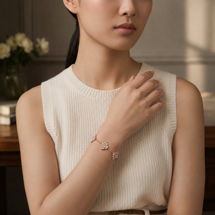 Five Blessings Bracelet (18K Gold) - Carrie K.