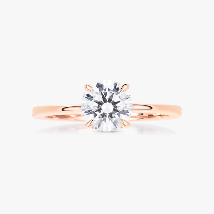 Love Knot Ring With Tapered Band - Carrie K.