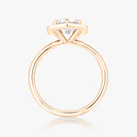 Fine Hexa Halo Ring - Carrie K.