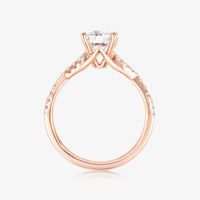 0.97ct Lab-Grown Diamond Pinnacle Infinity Diamond Ring - Carrie K.