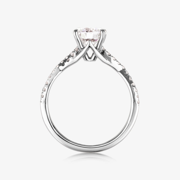 Pinnacle Infinity Full Diamond Ring - Carrie K.