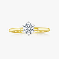 Entwine Ring With Tapered Band - Carrie K.