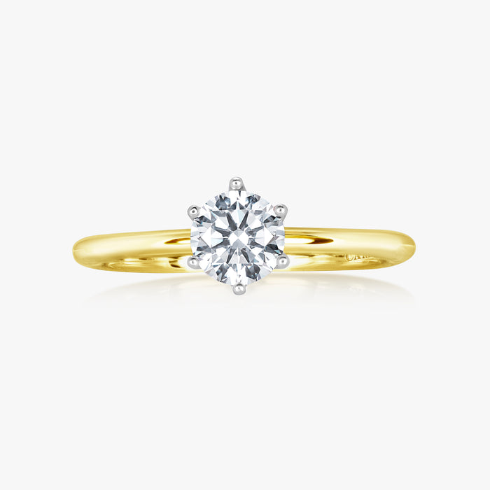 Entwine Ring With Tapered Band - Carrie K.