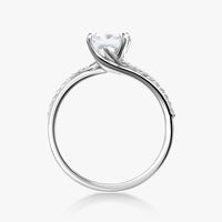 Starburst Ring With Pave Band - Carrie K.