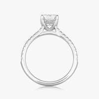 Hidden Halo Pave Ring - Carrie K.