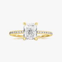 Hidden Halo Pave Ring - Carrie K.