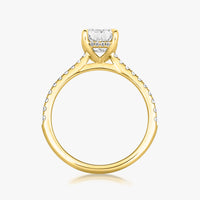 Hidden Halo Pave Ring - Carrie K.