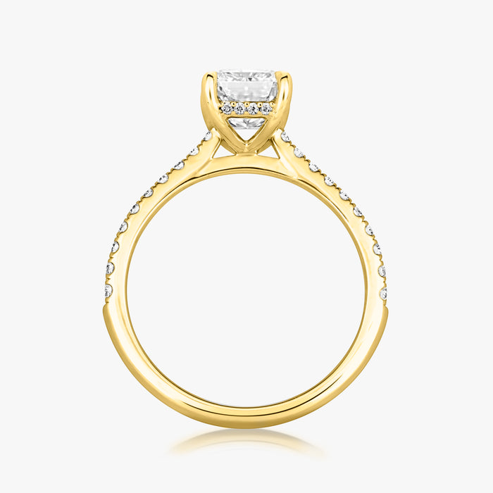 Hidden Halo Pave Ring - Carrie K.