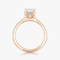 Hidden Halo Pave Ring - Carrie K.