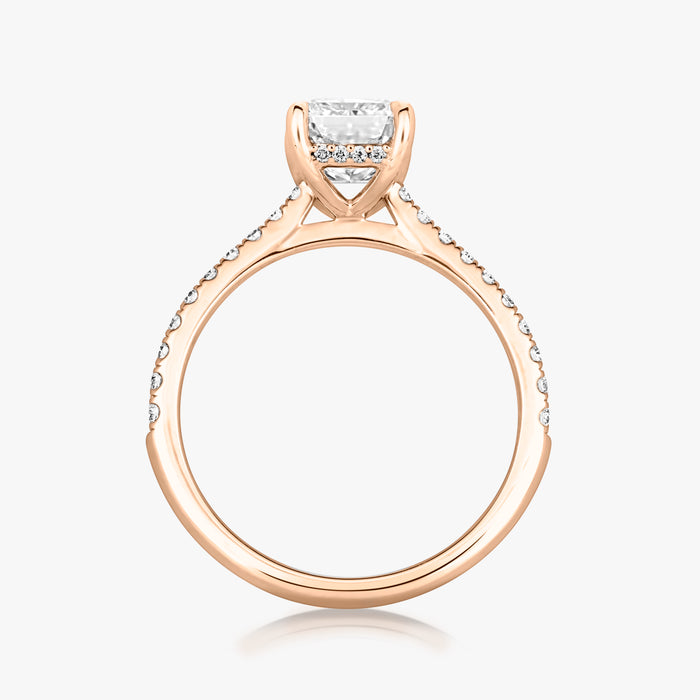 Hidden Halo Pave Ring - Carrie K.