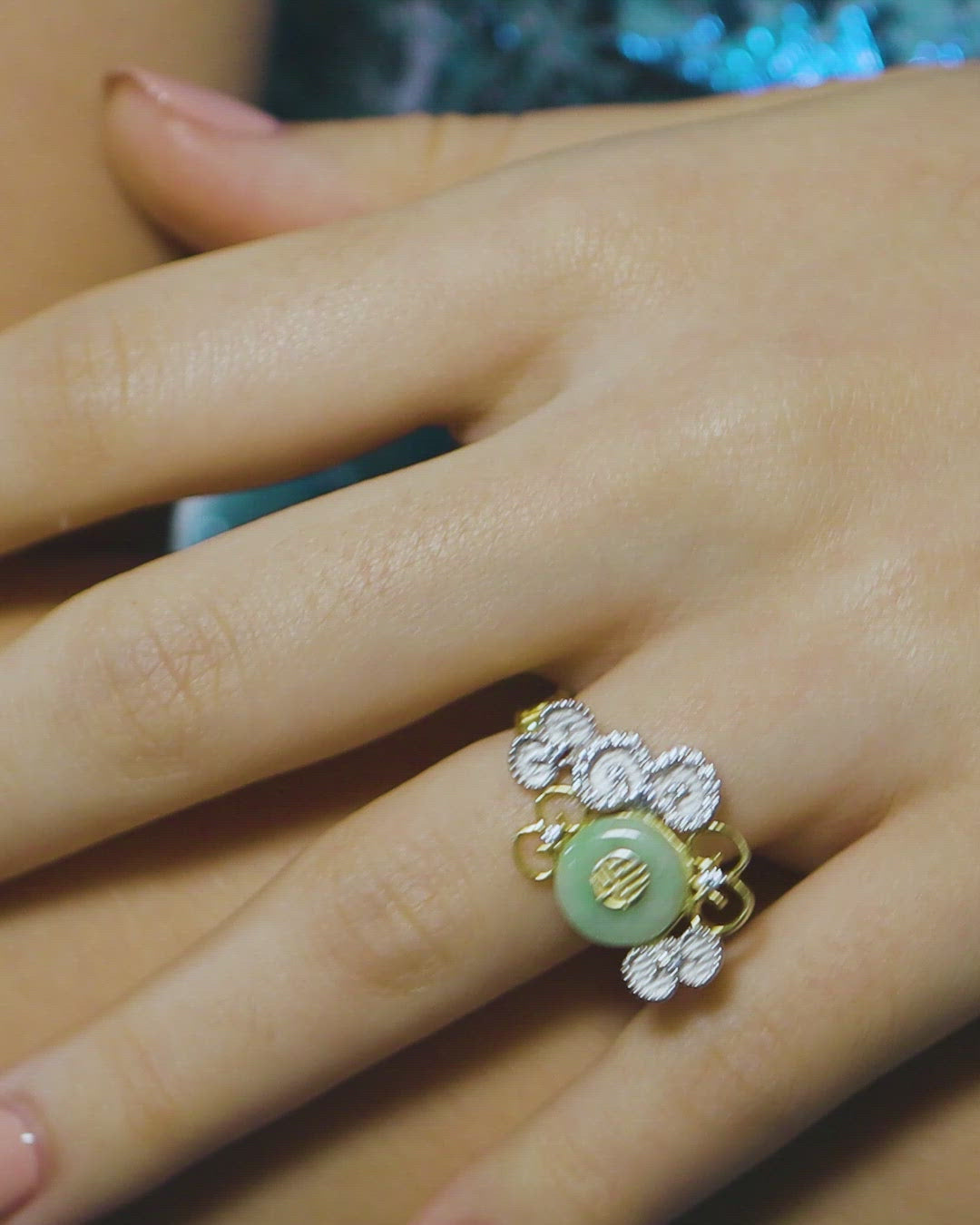 Fu Twisty Bangle (14K Gold) - Carrie K.