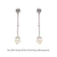 Pearl Long Drop (9K Gold) - Carrie K. 