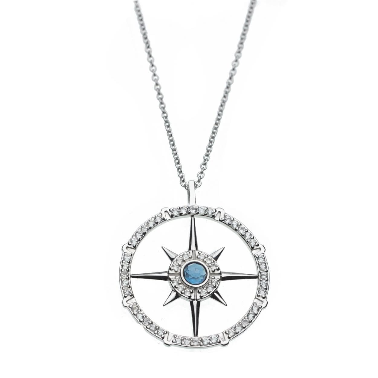 Compass Long Necklace - Carrie K. 