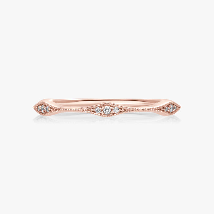 Capella 3/4 Eternity Ring - Carrie K. 