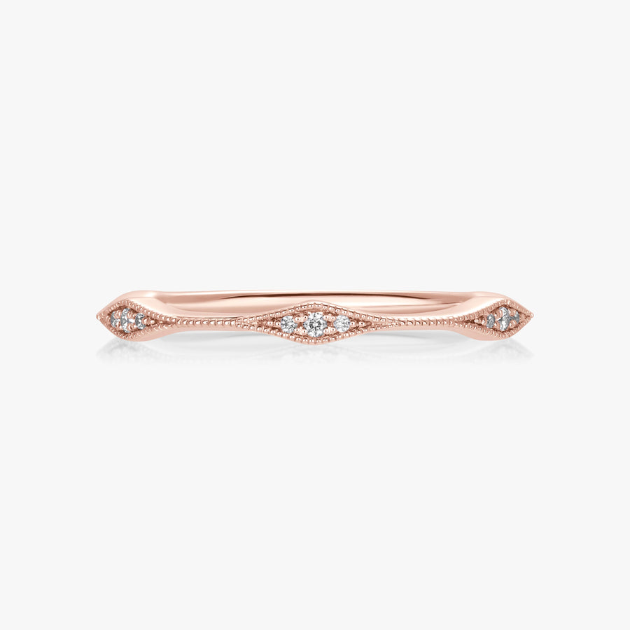 Capella 3/4 Eternity Ring - Carrie K. 